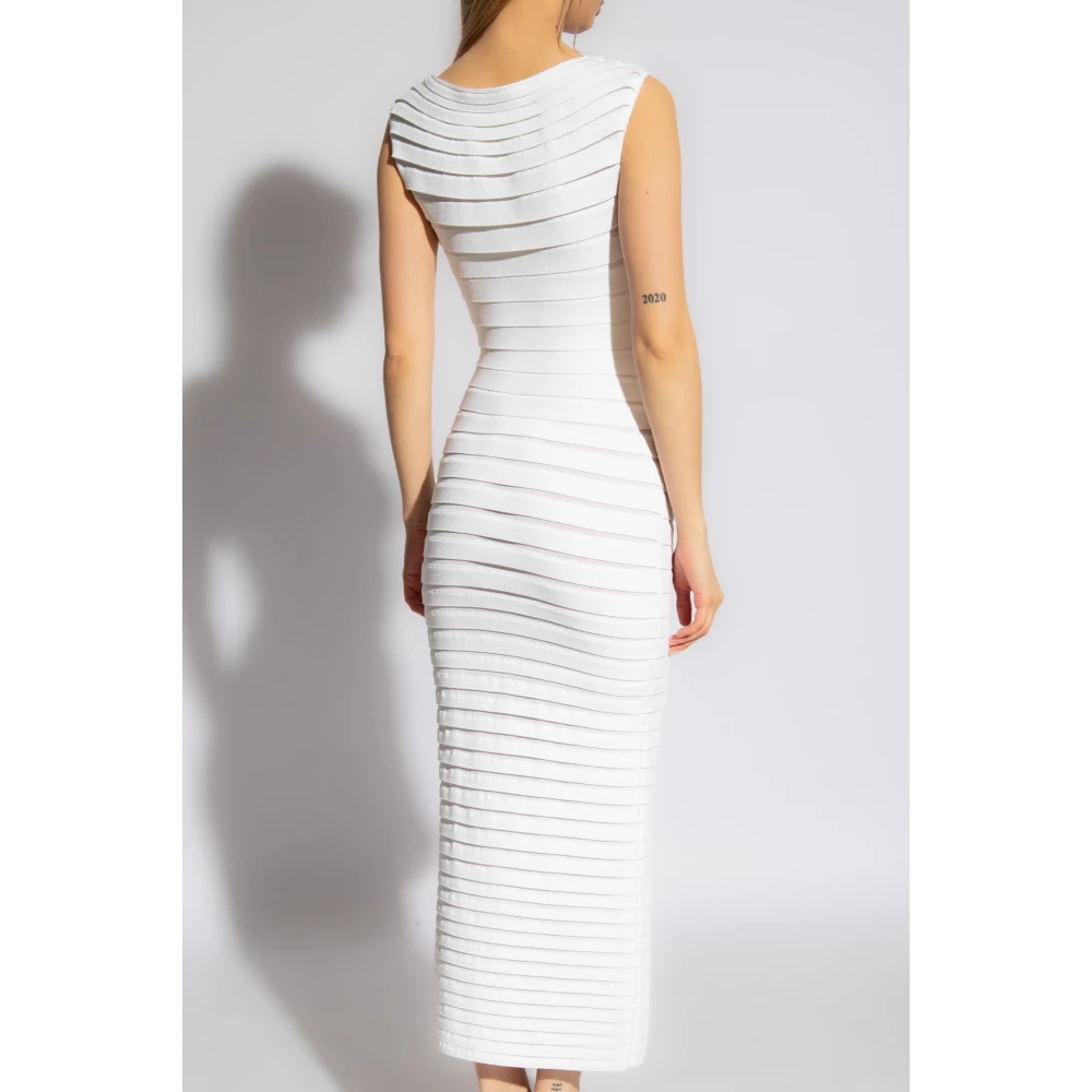 Alaïa Bodycon jurk White Dames