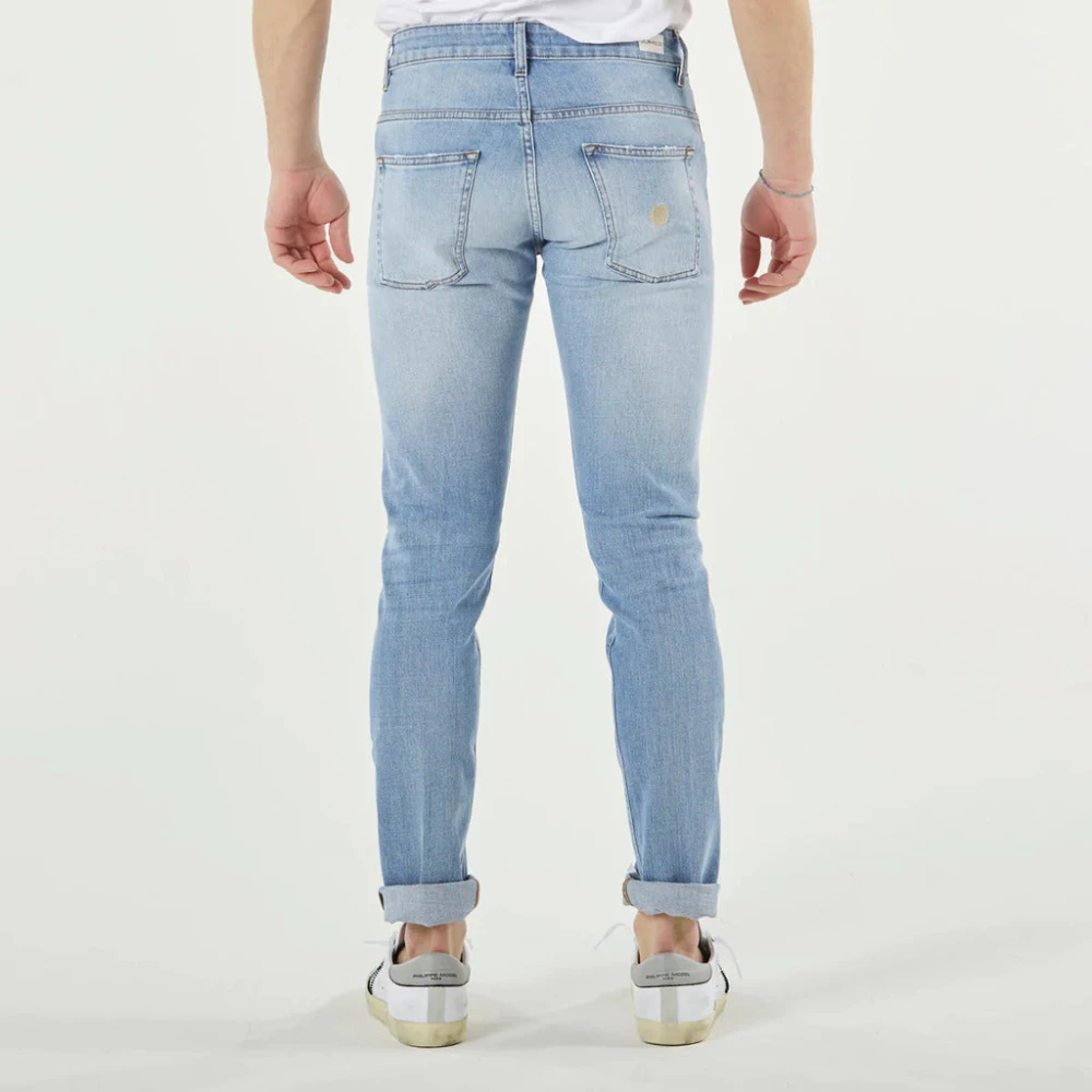 Don The Fuller Slim-Fit Denim Jeans Blue Heren
