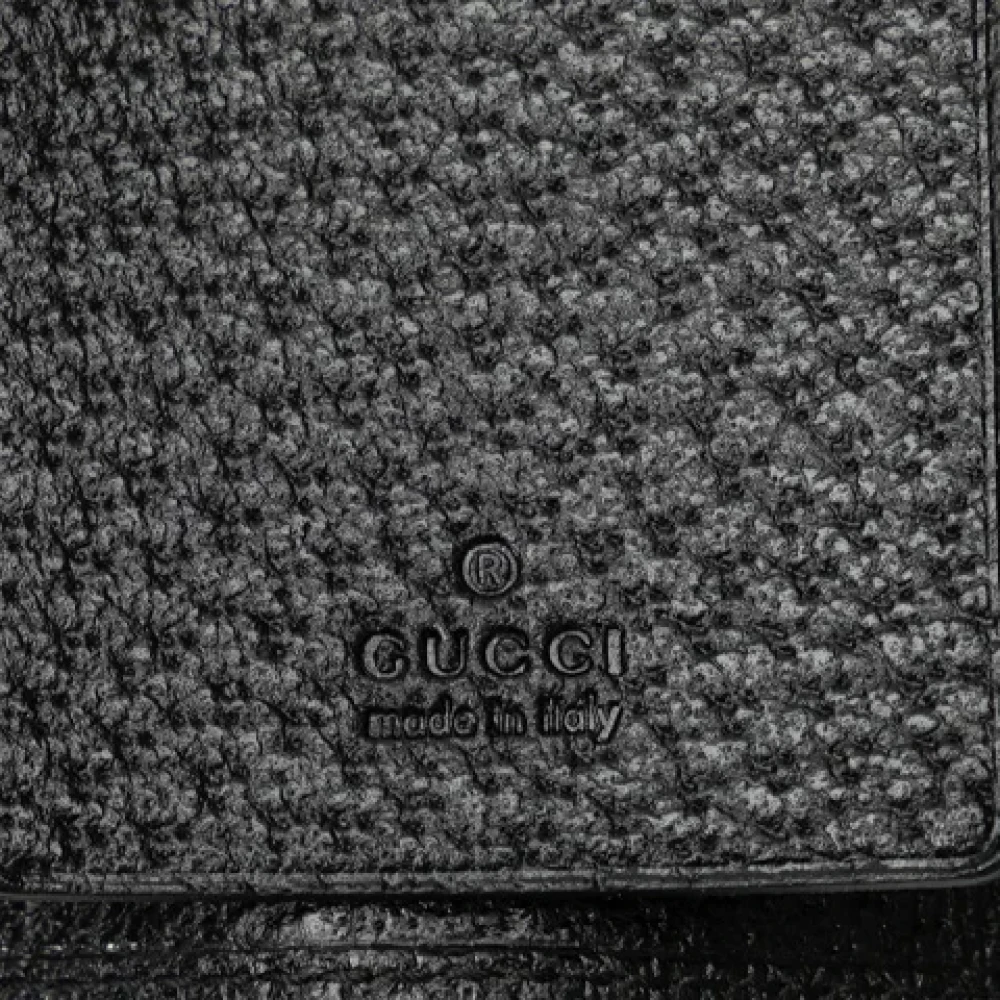 Gucci Vintage Pre-owned Canvas key-holders Black Dames