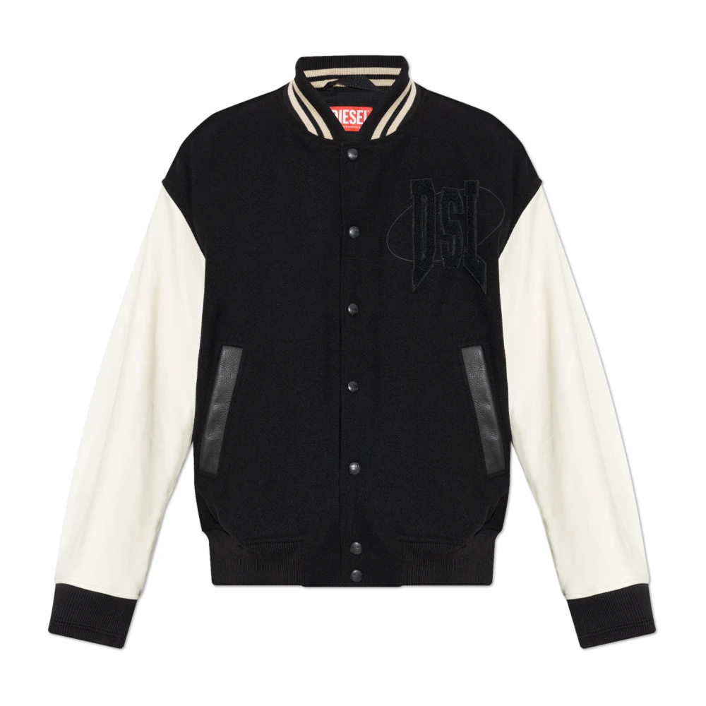 Diesel Uomo Nero Giacche, M, New,