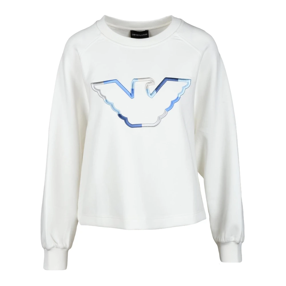 Emporio Ar i Stijlvolle Sweater met Katoenmix Pink
