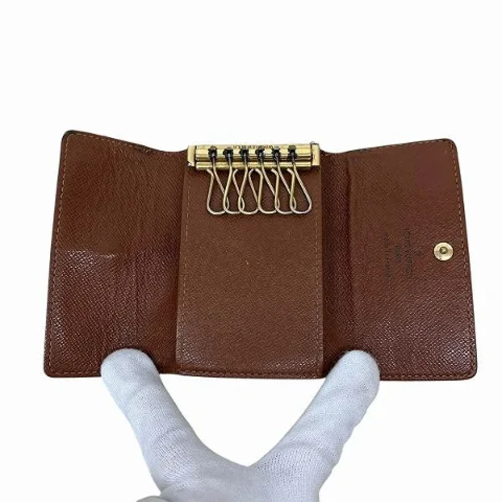 Louis Vuitton Vintage Pre-owned Canvas key-holders Brown Dames
