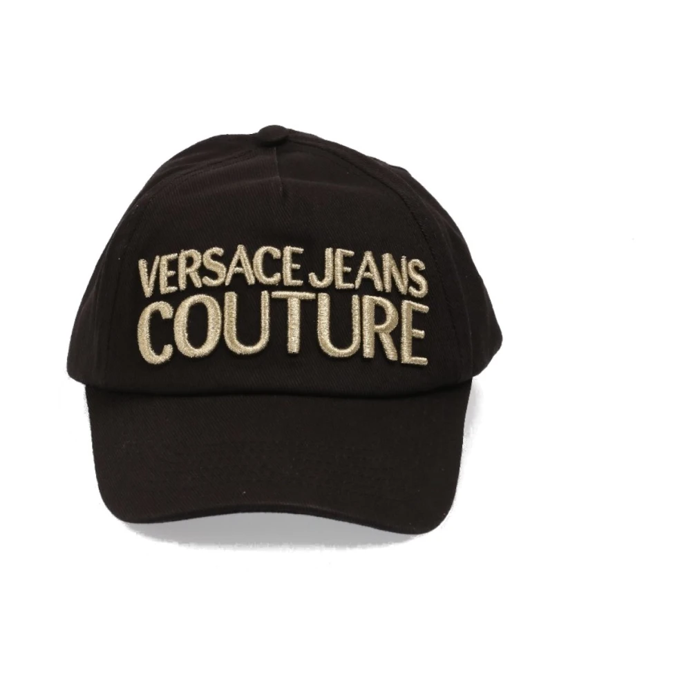 Versace Jeans Couture Unisex Black Hats & Caps, One Size, Hats & Beanies 73Yazk10zg010g89