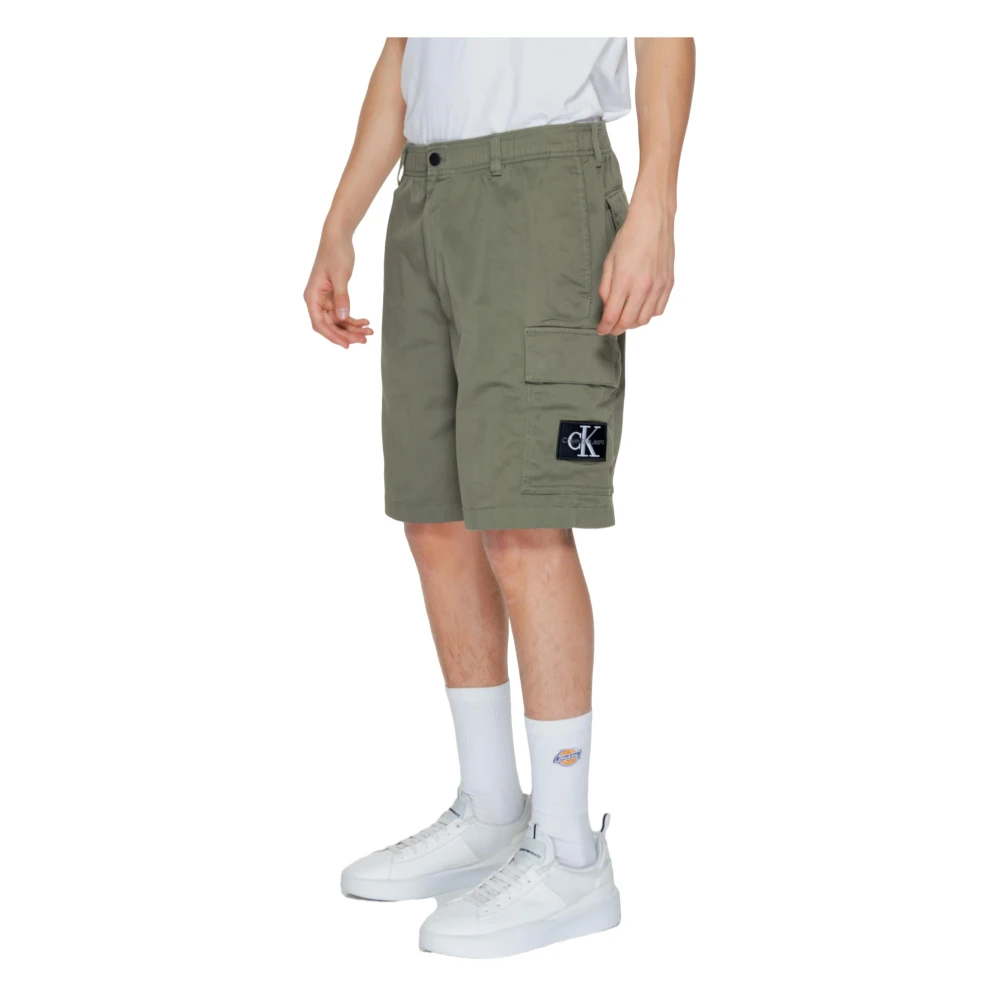 Calvin Klein Jeans Heren Bermuda Shorts Lente Zomer Collectie Green Heren
