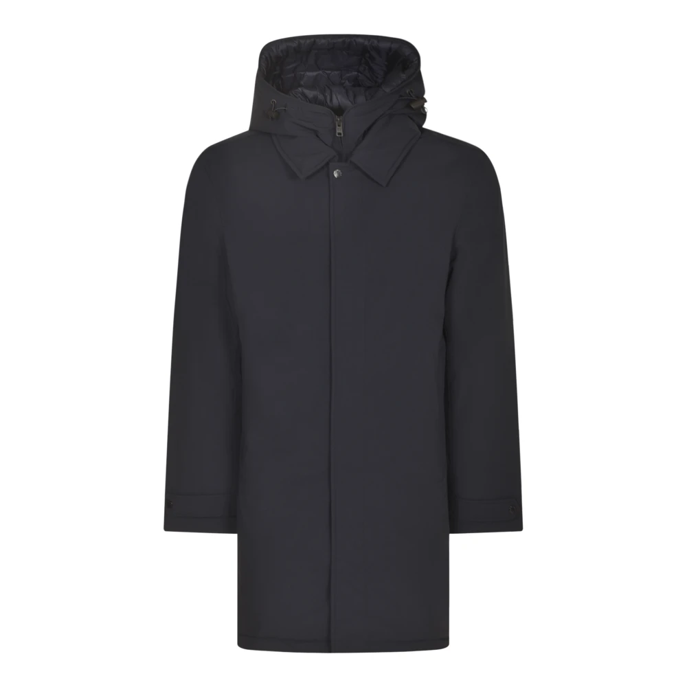 Woolrich Blauwe Winterjassen Blue Heren