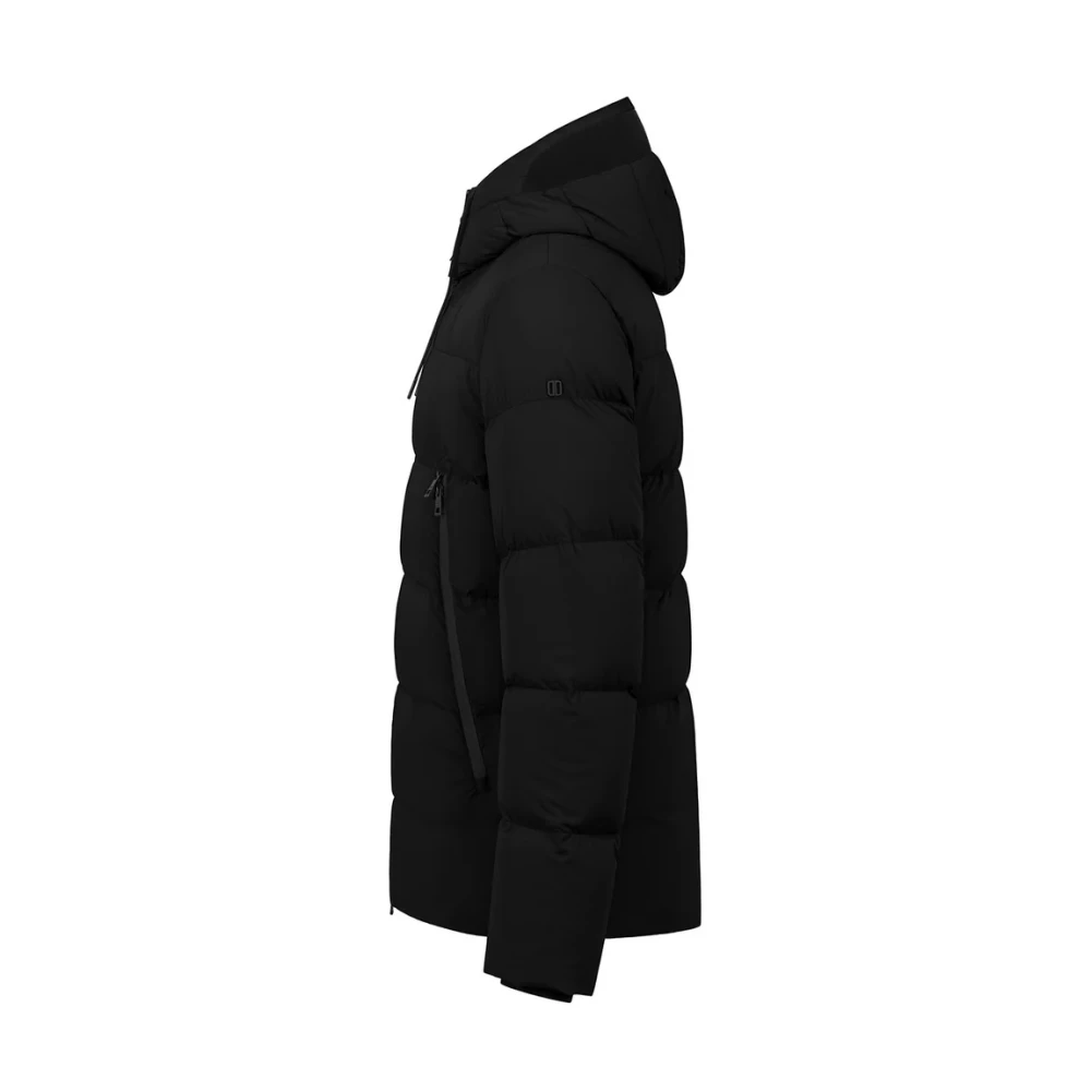 Duno Hooded Bi-Stretch Technische Stofjas Black Heren