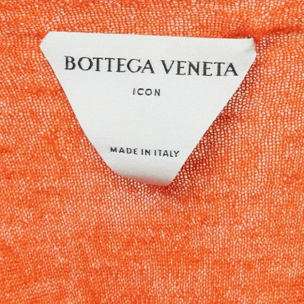 Bottega Veneta Vintage Pre-owned Knit tops Orange Dames