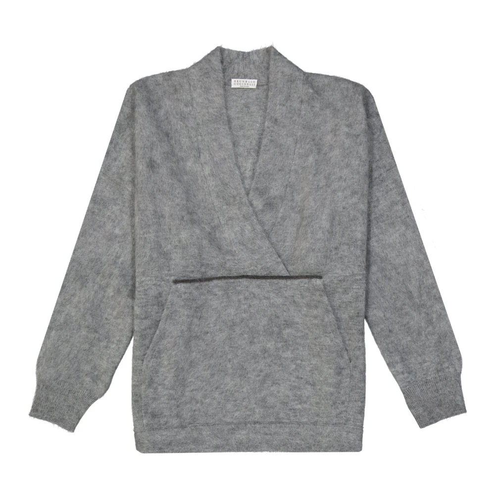 Knitwear > V-neck Knitwear - - Brunello Cucinelli - Modalova
