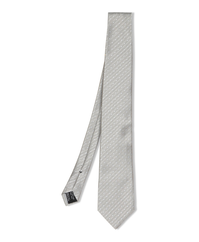 white-silk-polka-dot-tie