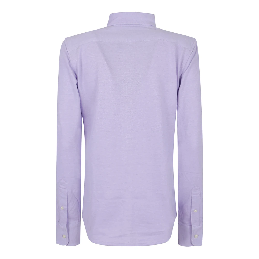 Polo Ralph Lauren Men's Purple Button-Down Shirt