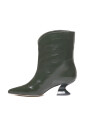 bottes-vertes-en-cuir