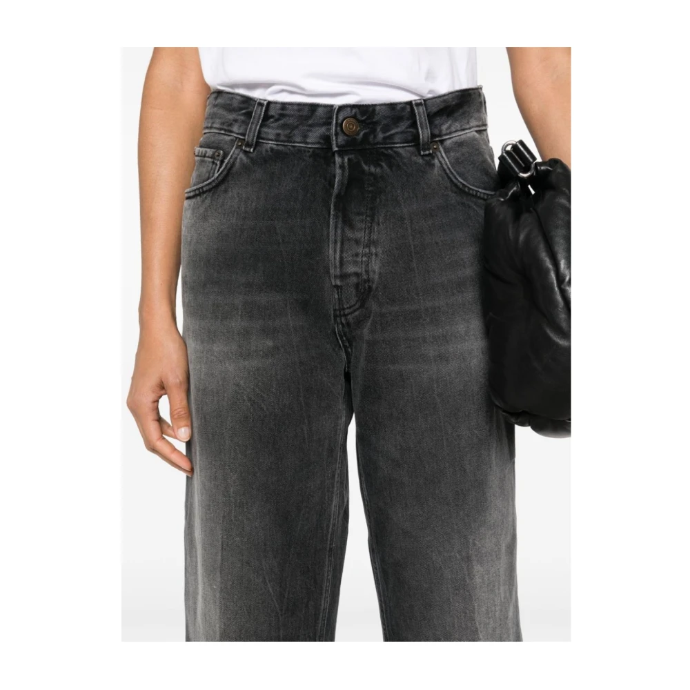 Haikure Betty Spider Cropped Jeans Black Dames