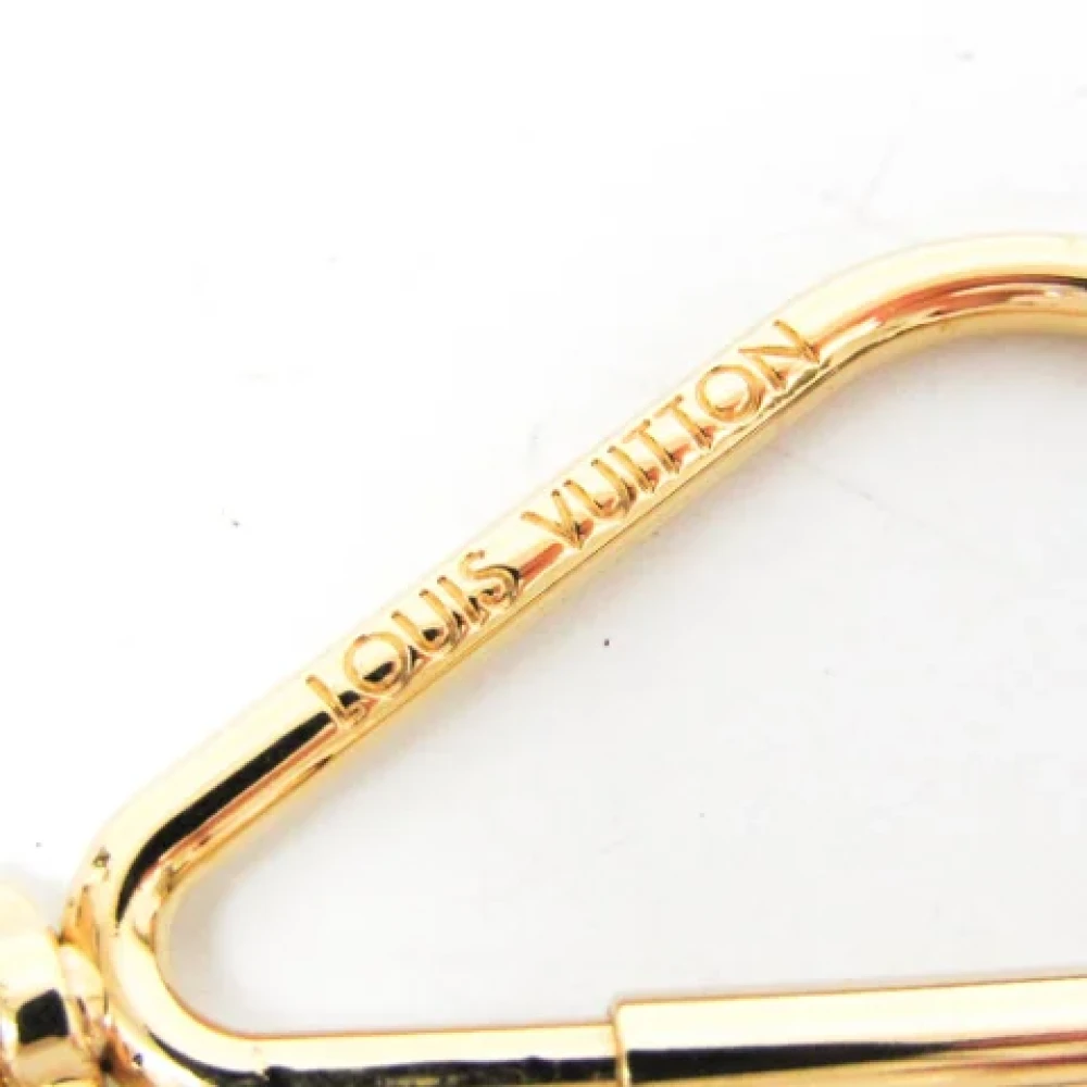 Louis Vuitton Vintage Pre-owned Metal key-holders Yellow Dames