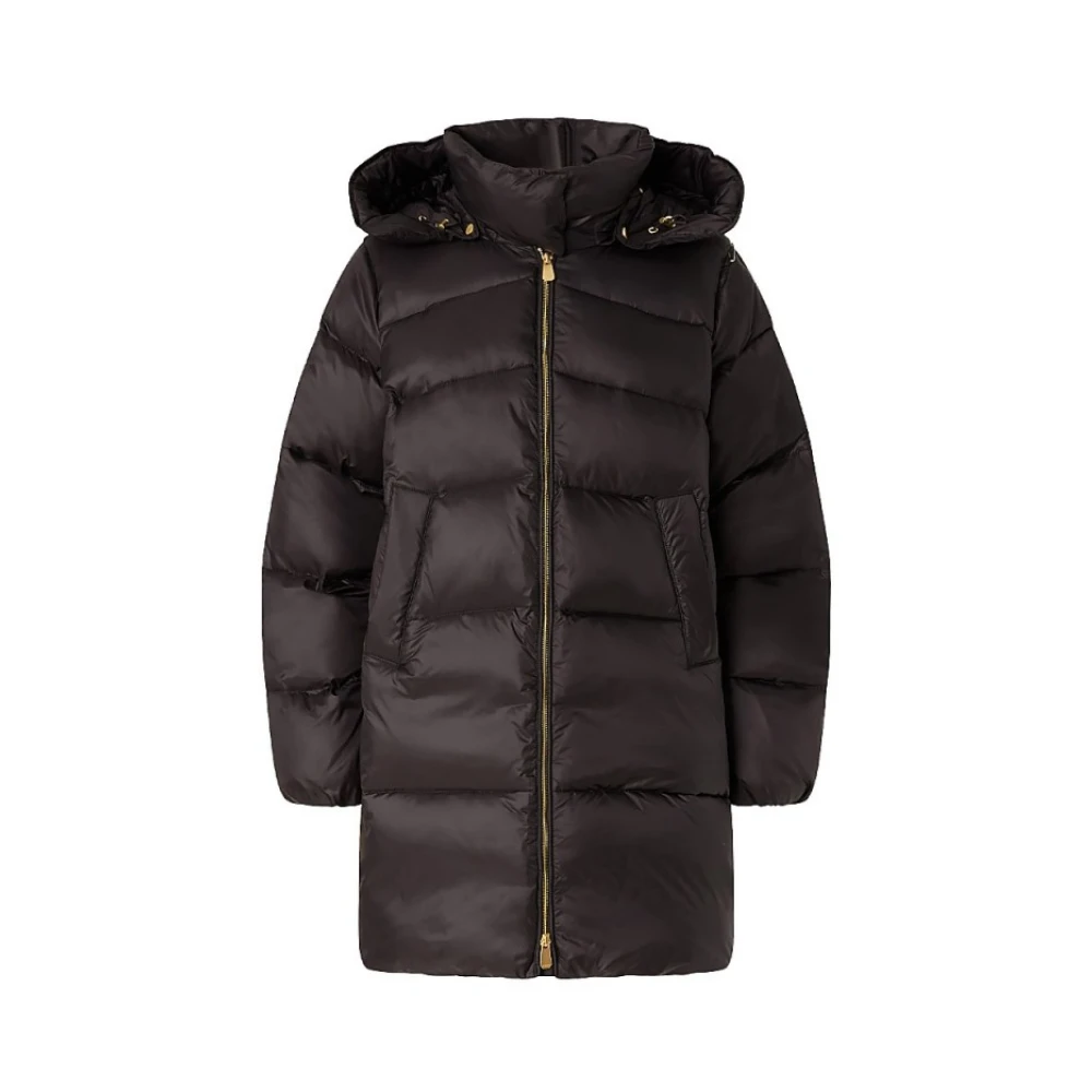 Pinko Women's Black Calzone Puffer Jacket - Parkas - Xl - Coats