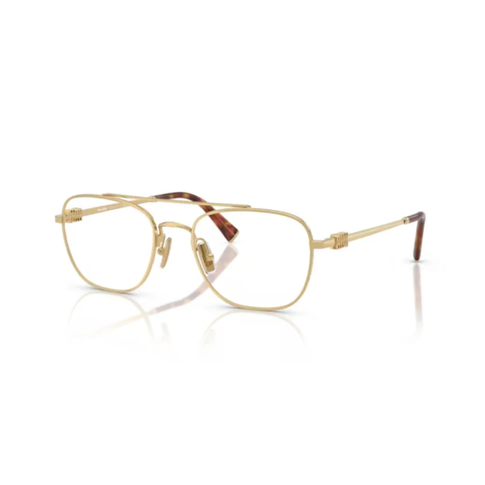 Miu Miu Unisex Yellow Glasses, 51 Mm, Stylish Sunglasses For Fashionable Look