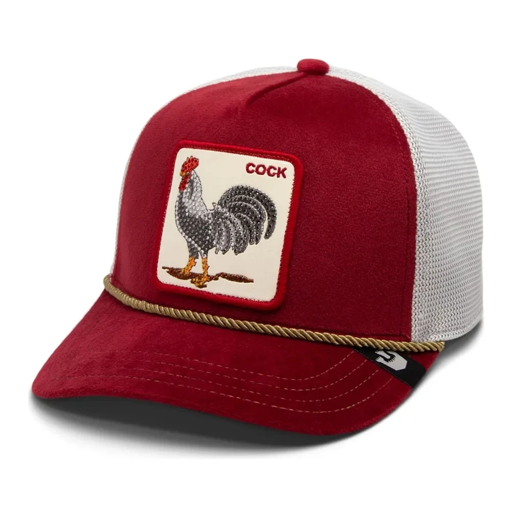 Goorin Bros Rode Haan Velours Pet Red Heren