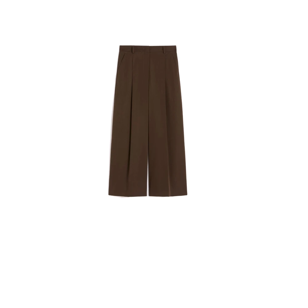 Max Mara Mujer Marrón Pantalones, Talla: M