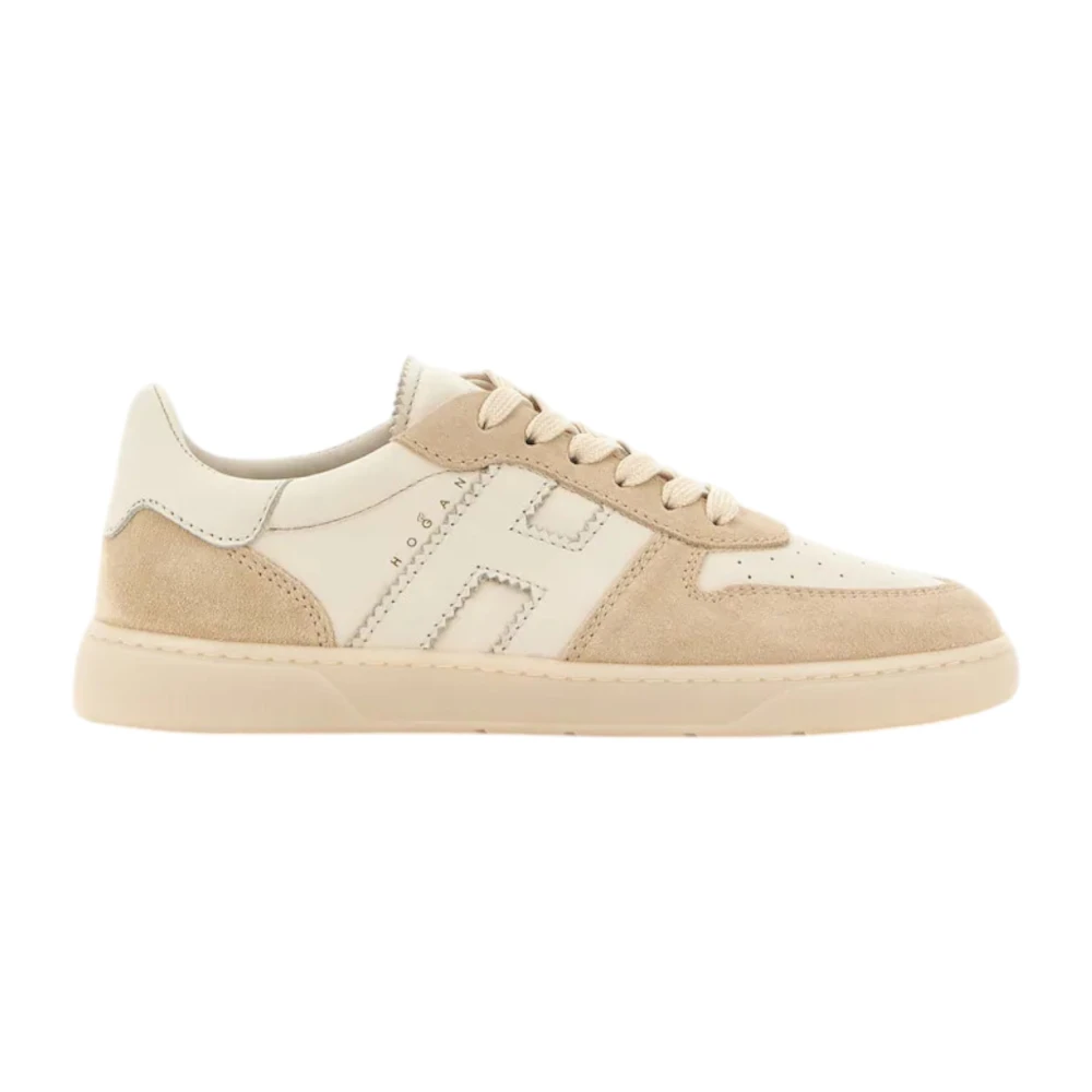 Hogan Cool Sneakers Dames Schoenen Beige