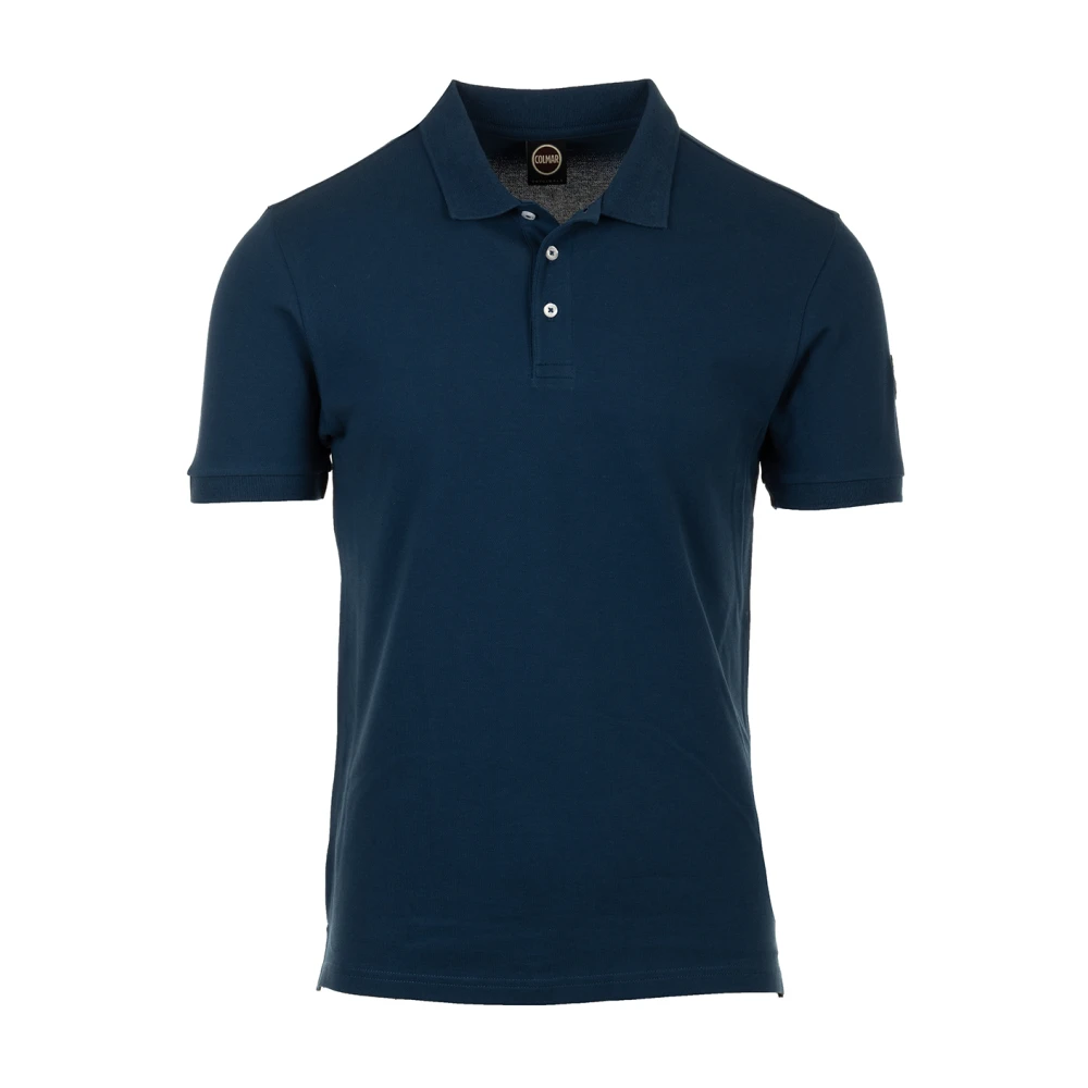 Colmar Blauwe Originals Polo T-shirts en Polos Blue Heren