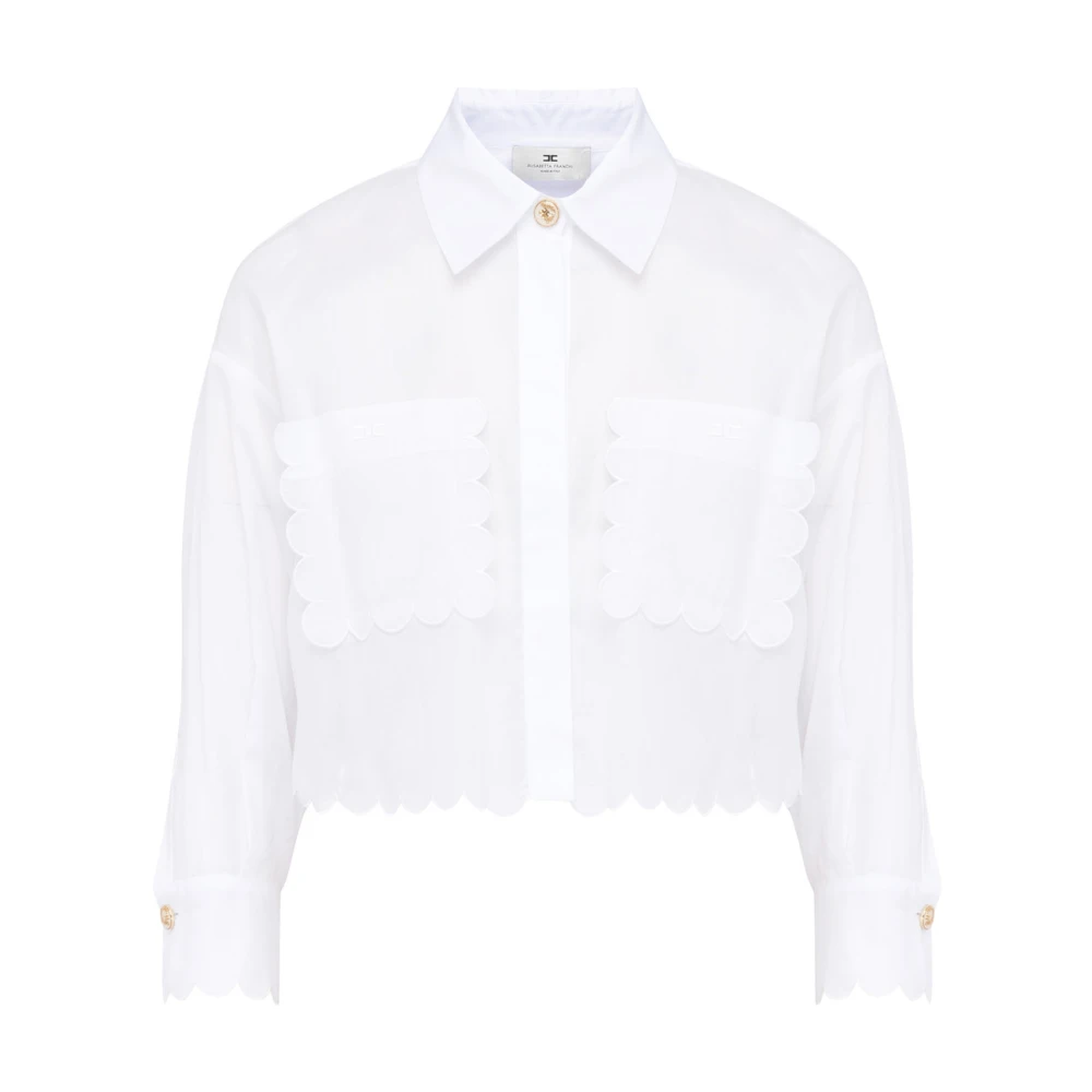 Blouses & Shirts > Shirts - - Elisabetta Franchi - Modalova