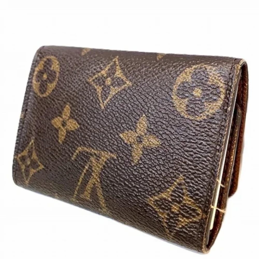 Louis Vuitton Vintage Pre-owned Canvas key-holders Brown Dames
