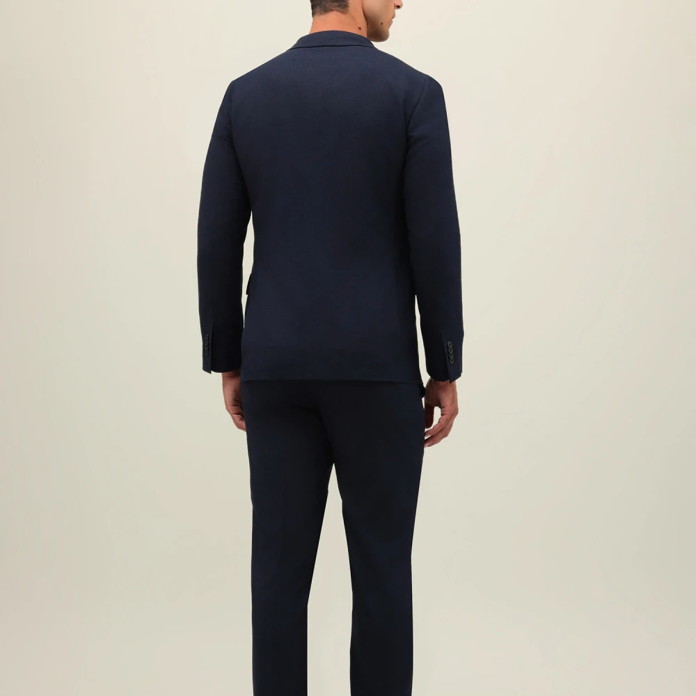 Boglioli Superlicht Flanel B-Line Pak Blue Heren