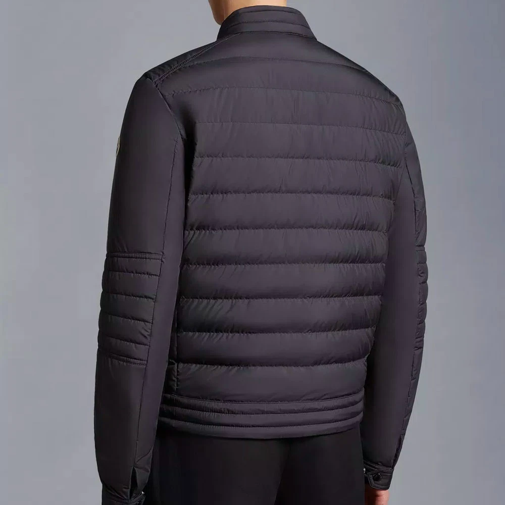 Moncler Korte Donsjas Black Heren