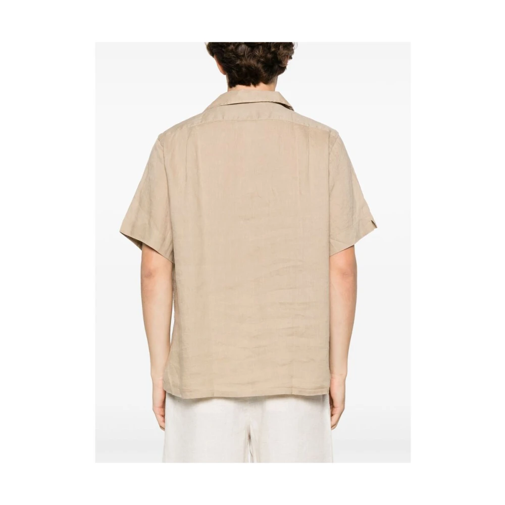 Ralph Lauren Short Sleeve Shirt Beige Heren