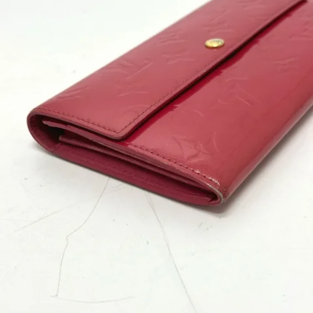 Louis Vuitton Vintage Pre-owned Fabric wallets Pink Dames