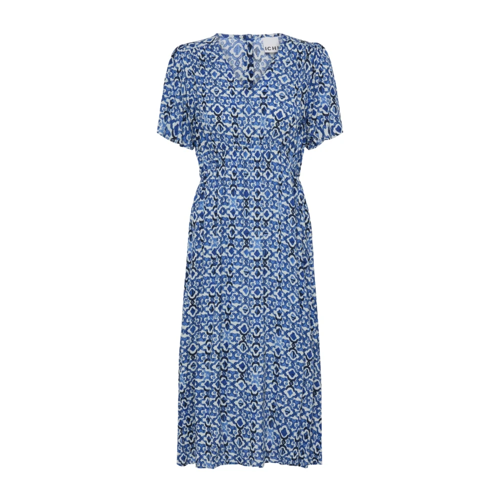 Ichi Multicolor Ihmatine Maxi Dress - Female - Midi Dresses - S - Dresses