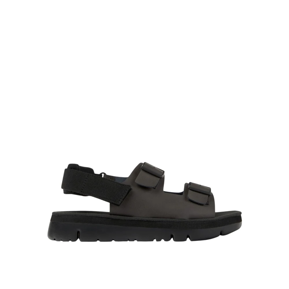 Camper Men's Brown Flat Sandals, 10 Uk, Sandali Buckle Sandals