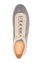 sneaker-gris-a-lacets-avec-bout-amande