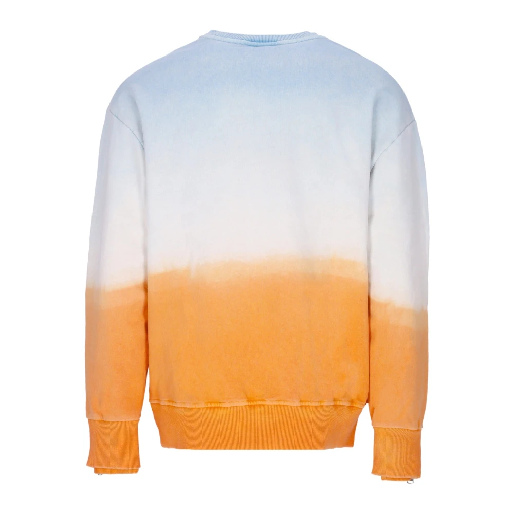 Mauna Kea Triple J Crewneck Sweatshirt Cyan Orange Multicolor Heren