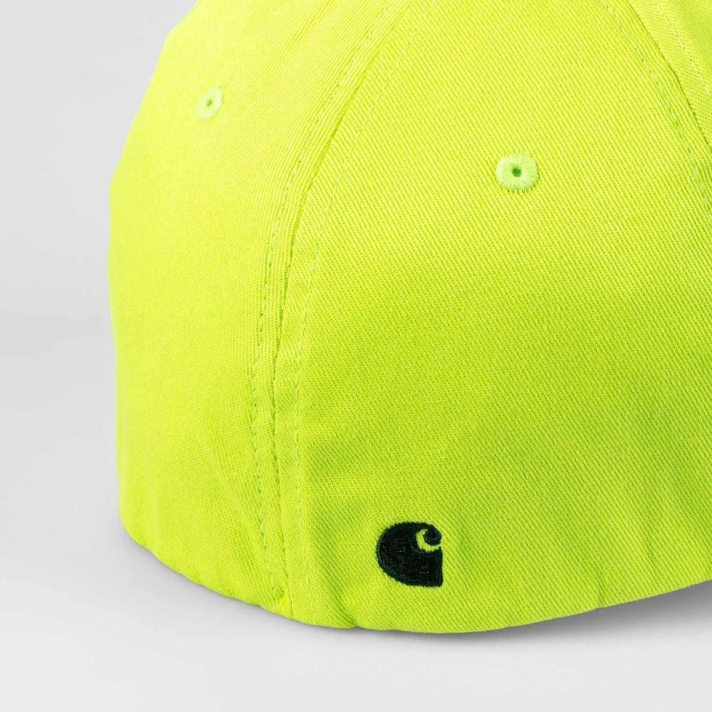 Carhartt WIP Gestructureerde Flexfit Script Cap Green Heren