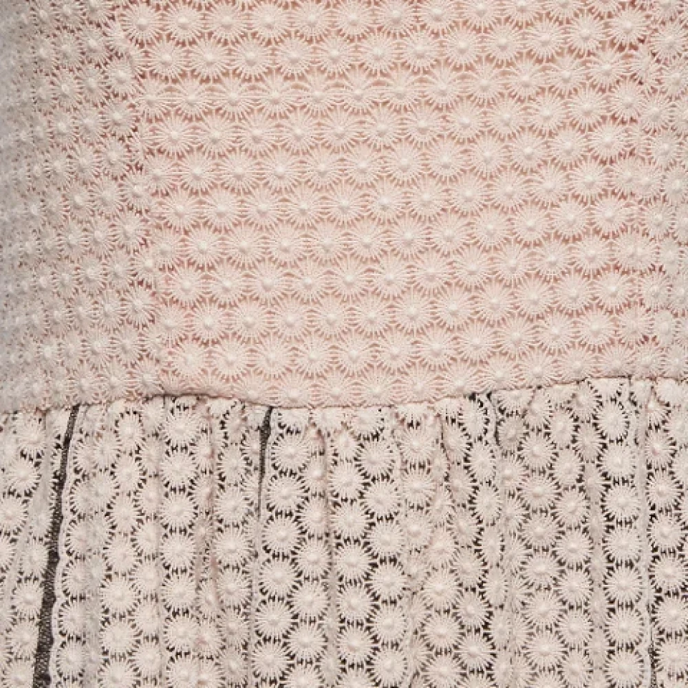 Valentino Vintage Pre-owned Polyester dresses Pink Dames