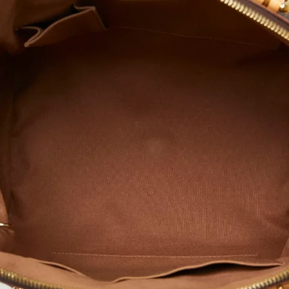 Louis Vuitton Vintage Pre-owned Canvas handbags Brown Dames