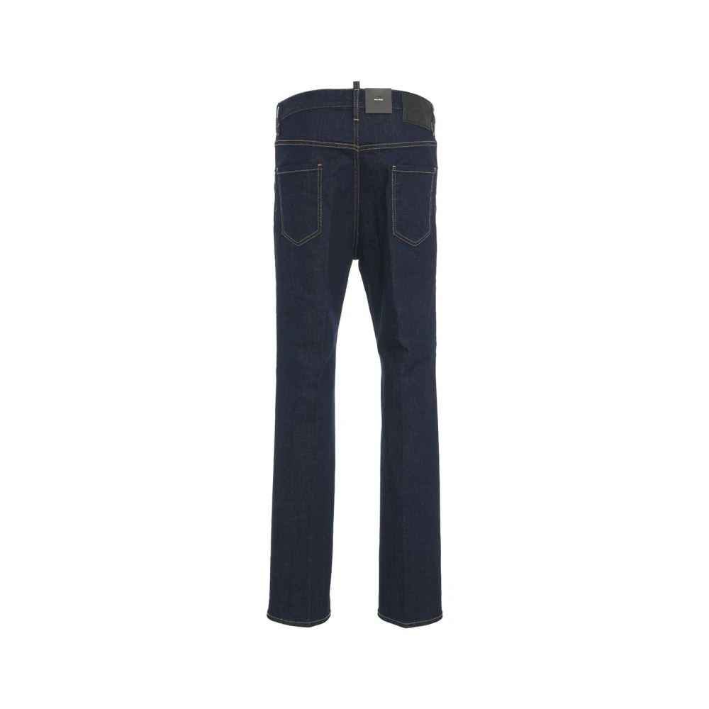 Dsquared2 Blauwe Jeans Aw24 Stijlvol Casual Mode Blue Heren