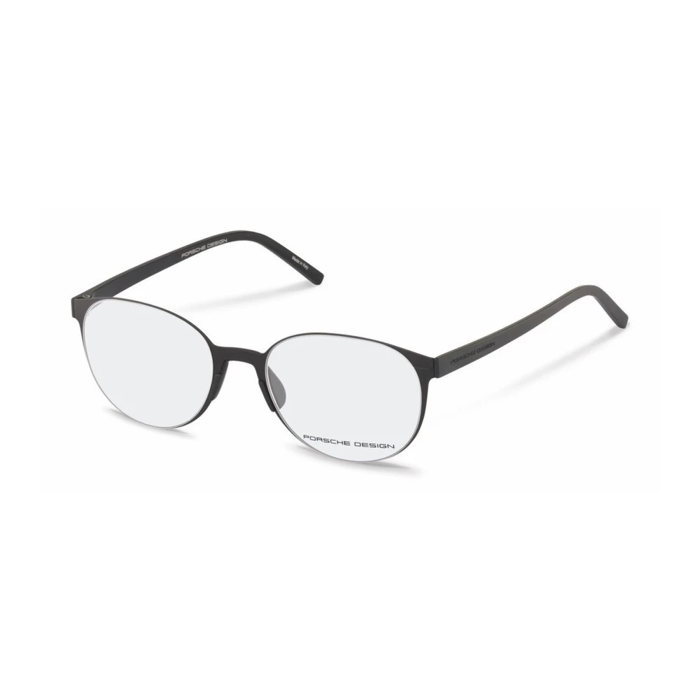 Porsche Design Men's Black Acetate Frames With Dial - Glasses - One Size- Accessories