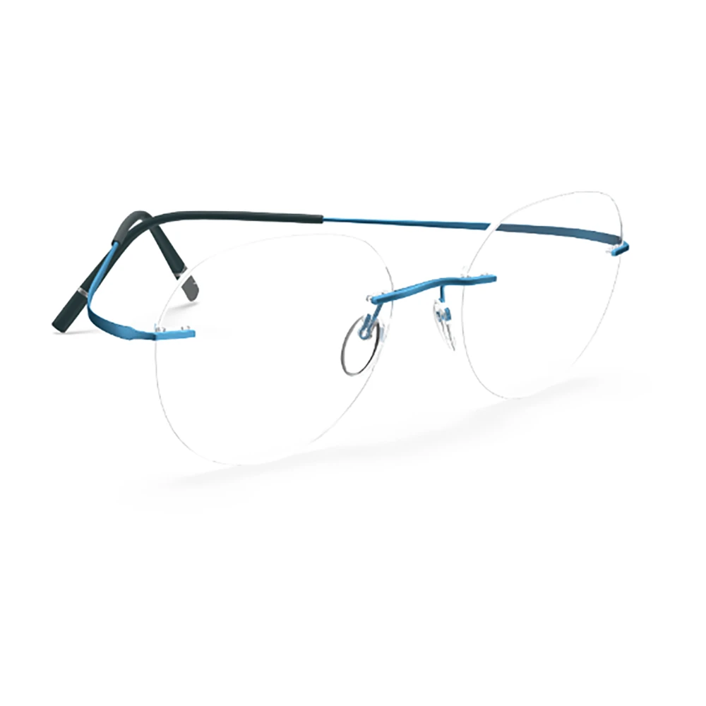 Silhouette Blauwe Optische Monturen voor Vrouwen Blue Dames
