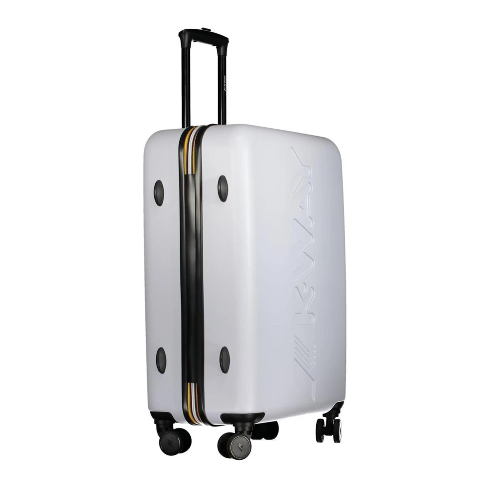K-way Stijlvolle polycarbonaat handtas voor vrouwen White Dames