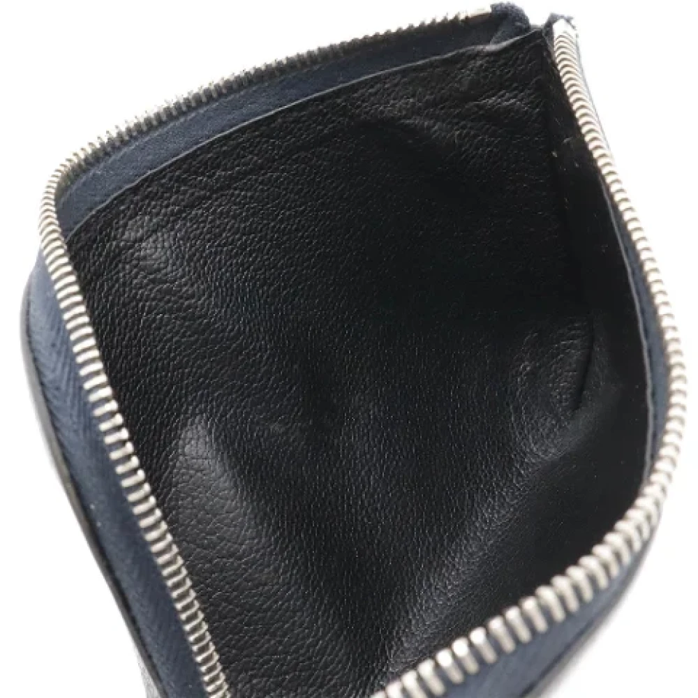 Hermès Vintage Pre-owned Leather wallets Black Dames