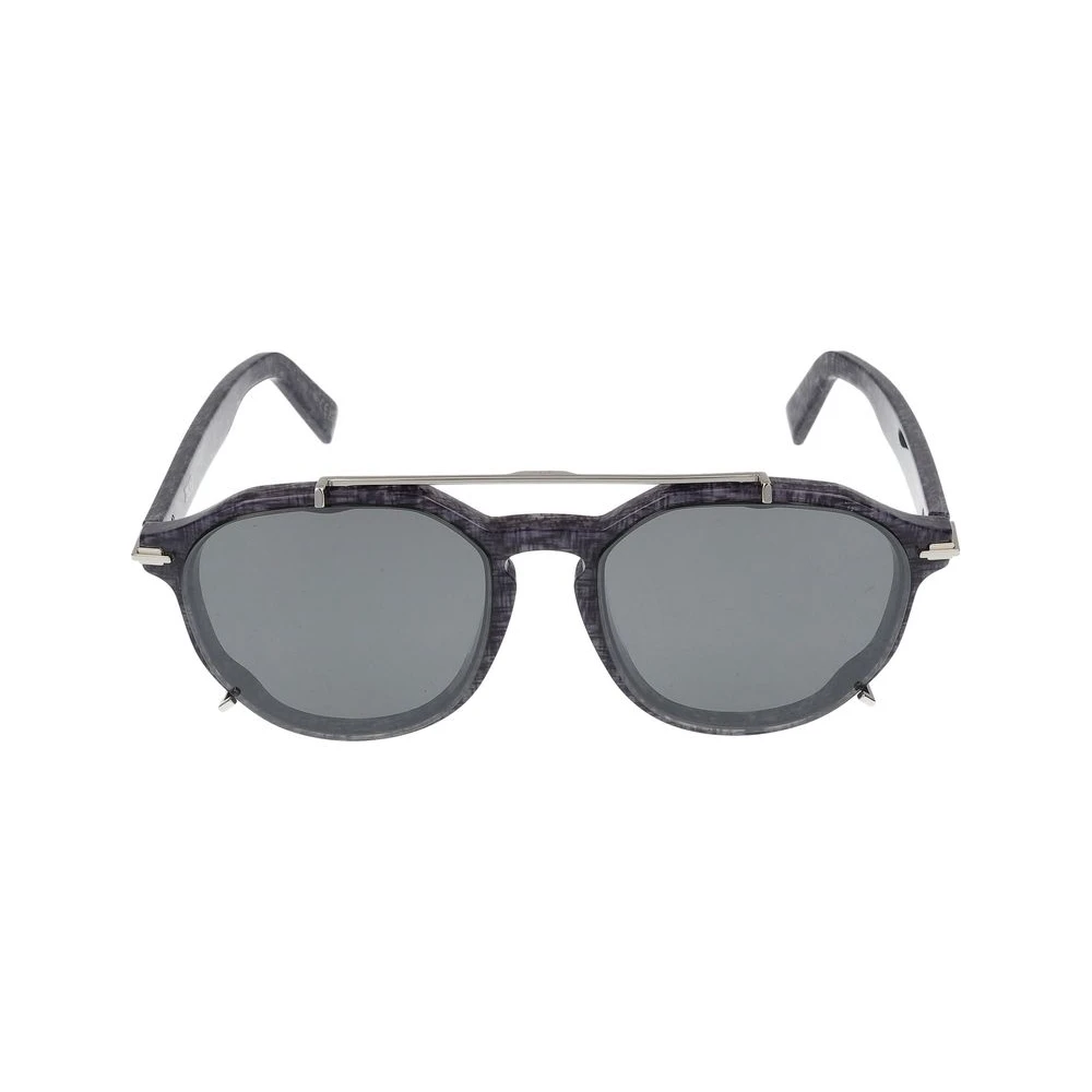Dior Gray Sunglasses, Male, 56 Mm, Blacksuit Ri