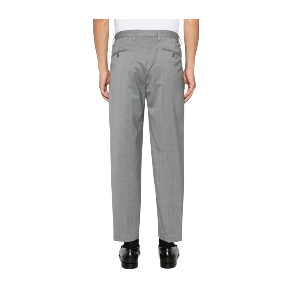 Briglia Elegante Wol Kasjmier Casual Broek Gray Heren