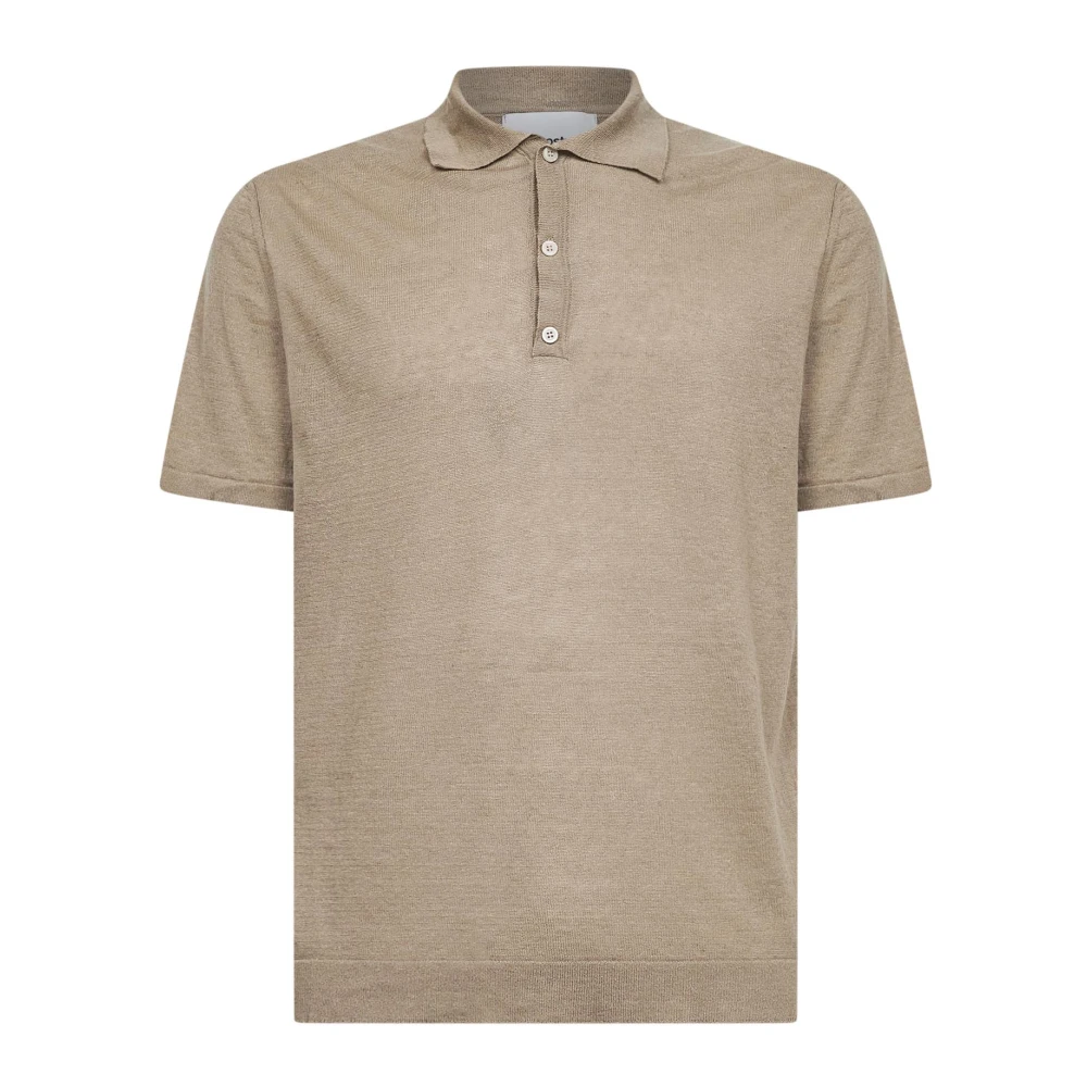 Costumein Brown Polo Shirts, Male, 2XL, Rope Polo