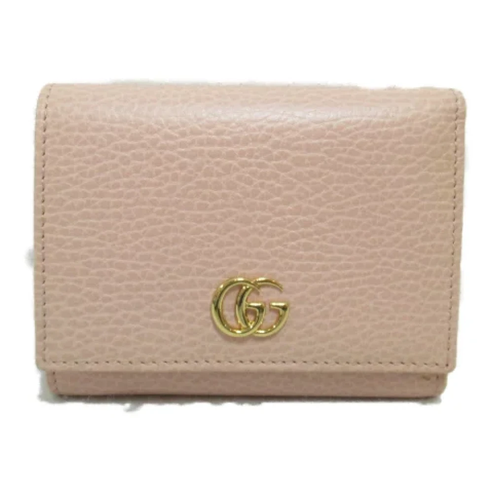 Gucci Vintage Pre-owned Leather wallets Pink Dames