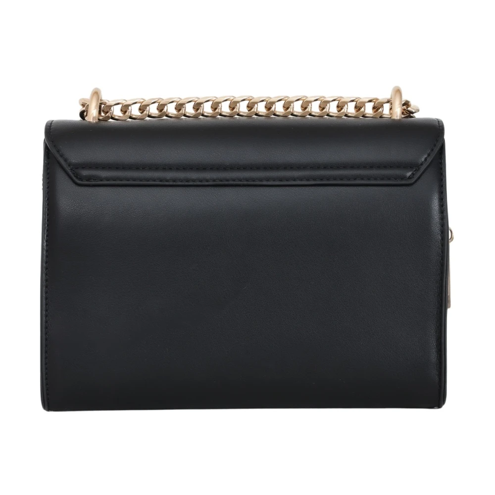 Marc Ellis Zwarte Schoudertas Macro Flap Black Dames