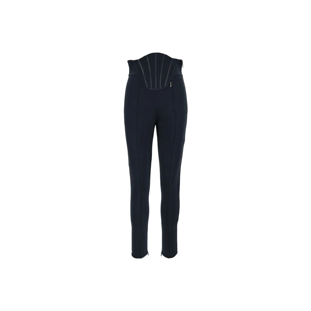 Elisabetta Franchi Ritssluiting Haak Damesbroek Black Dames