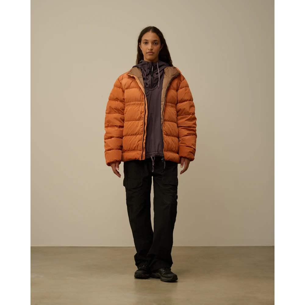 C.P. Company Oranje Donsjas Goggle Stijl Orange Heren