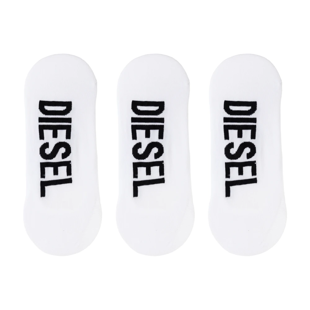Diesel Driepak sokken Skm-Hidepat-Threepack White Heren