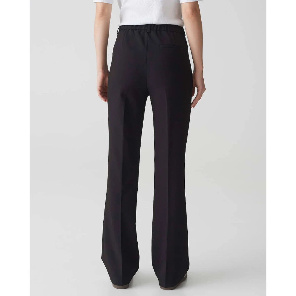 Opus Stijlvolle Meggieh Broek Black Dames